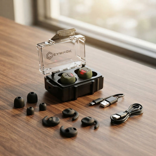 M20 Electronic Hearing Protection Bluetooth EarBuds NRR22
